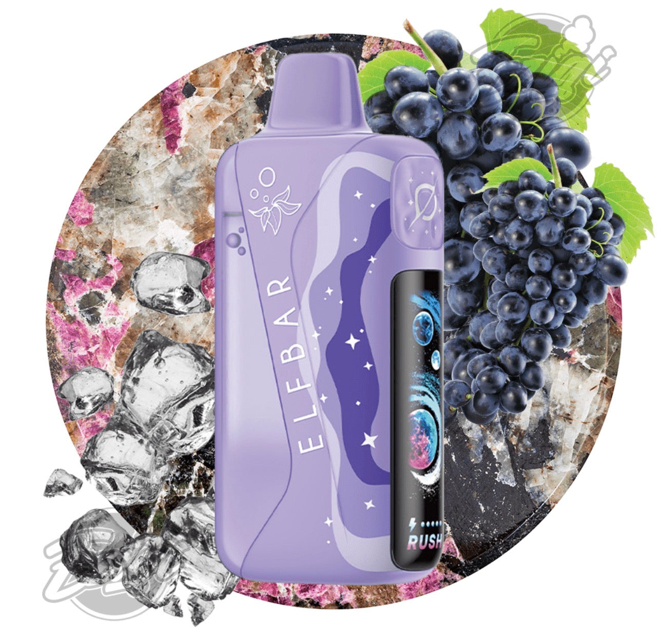 ELFBAR Lush King Pro - Black Grape Ice