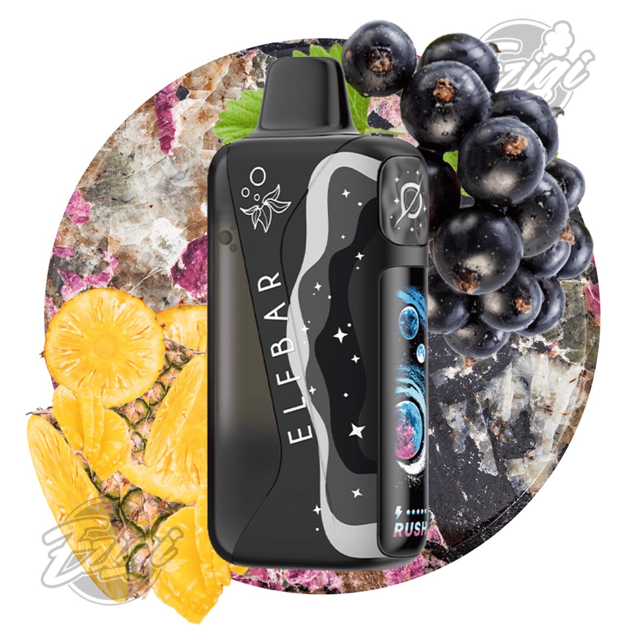 ELFBAR Lush King Pro - Black Currant Pineapple