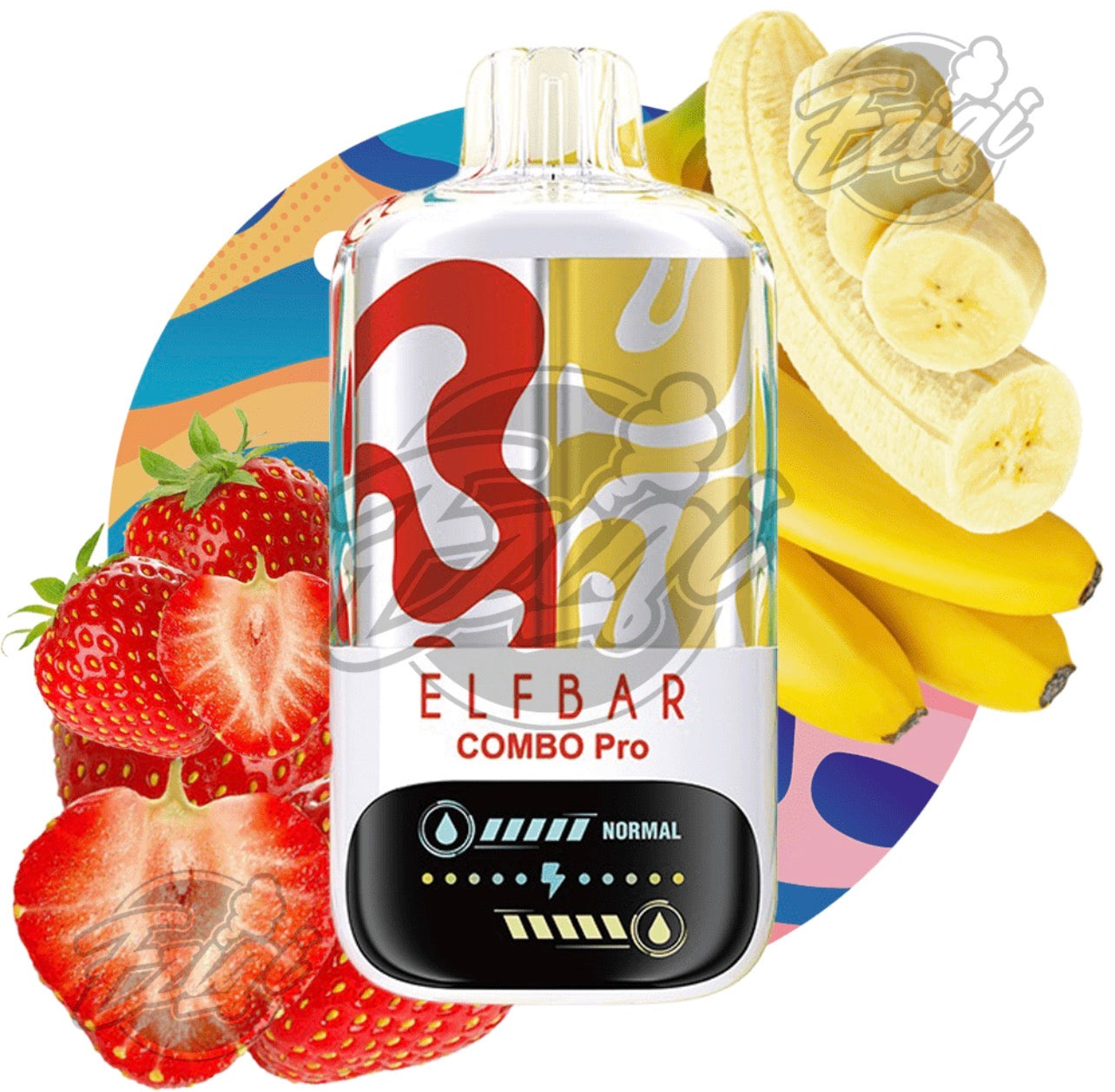 ELFBAR Combo Pro - Strawberry & Banana