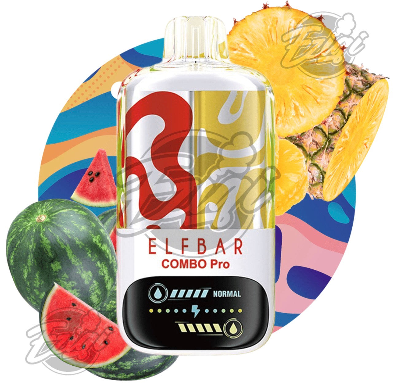 ELFBAR Combo Pro - Sour Watermelon & Pineapple