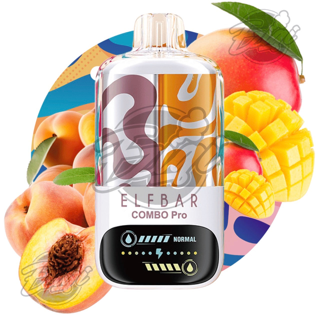 ELFBAR Combo Pro - Peach & Triple Mango