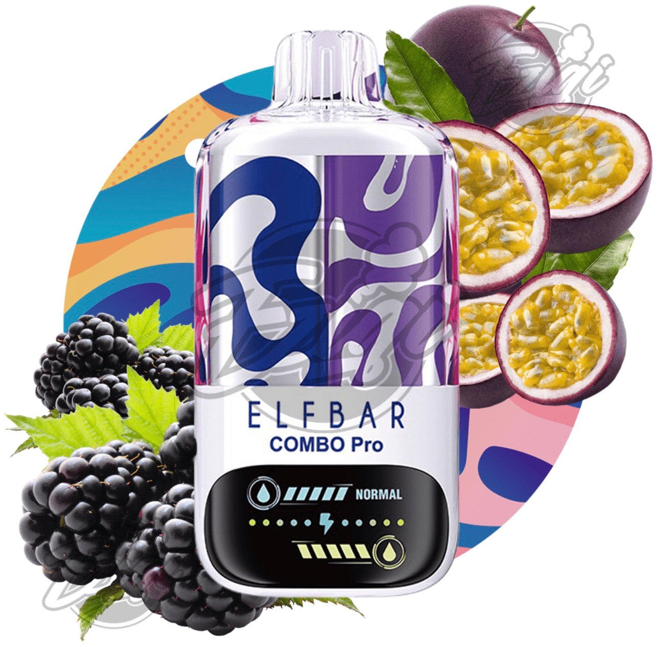 ELFBAR Combo Pro - Blackberry & Passionfruit